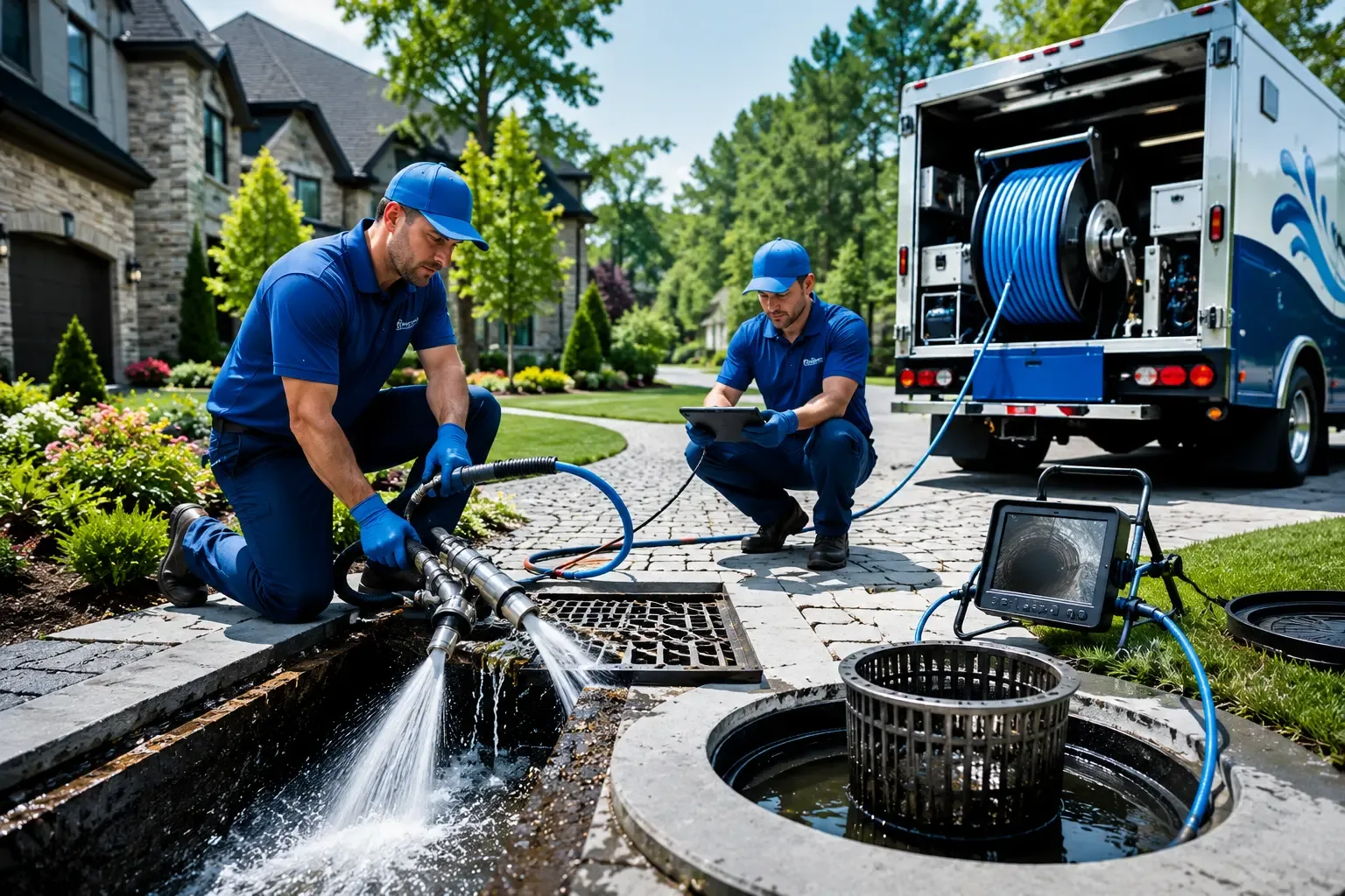 Local outdoor drain cleaning professionals in Harrah, OK
